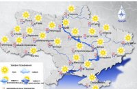 В Україні сьогодні буде без опадів, температура до +28