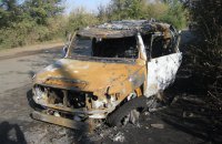 В Волчанске по автомобилю выстрелили из гранатомета