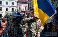 У Львові провели в останню путь воїна Андрія Лабецького