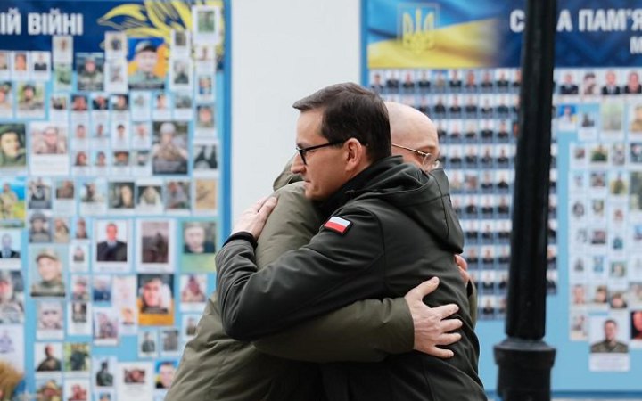 До Києва прибув прем’єр-міністр Польщі Матеуш Моравецький