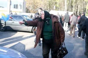 В Тернополе из-за Тимошенко перекрыли две трассы 