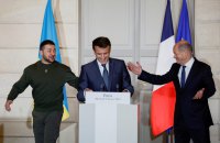 Запропонований Україною план має привести до міжнародної мирної конференції, - Макрон