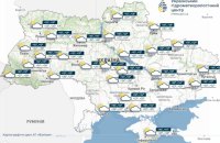 У вівторок в Україні здебільшого буде без опадів, повітря прогріється до 30°