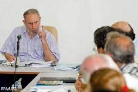 Фидель Кастро в третий раз появился на публике