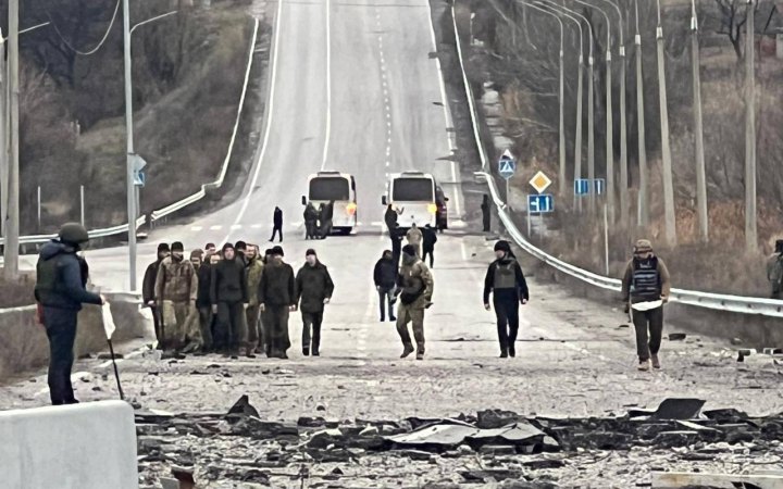 З російського полону повернули ще 50 військових, зокрема захисників Азовсталі