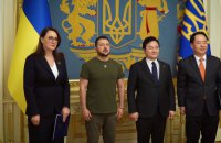 Зеленський зустрівся з міністром інфраструктури та представниками бізнесу Південної Кореї