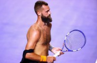 Французский теннисист во время матча Abierto Mexicano разорвал на себе майку, чем вызвал восхищение публики