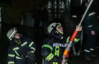 В Киеве произошел пожар в 20-этажном доме, пострадал мужчина