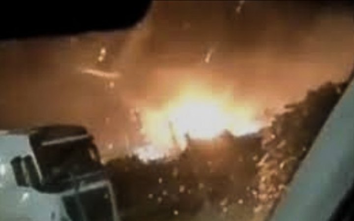 Російський НПЗ у Краснодарському краю міг атакувати прототип українського дрона-камікадзе Beaver
