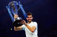 Болгарский теннисист Григор Димитров выиграл Итоговый турнир ATP