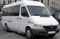В Киевской области сгорели пять микроавтобусов 