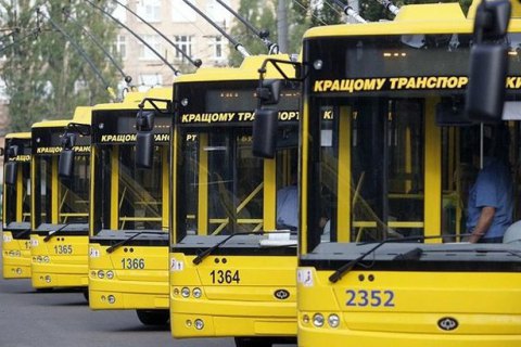 Из-за дебатов на "Олимпийском" ​транспорт в Киеве будет курсировать по измененным маршрутам