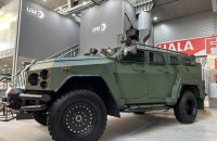 Українська компанія презентувала на виставці в Польщі нову модифікацію СБА "Новатор": з кращою прохідністю 