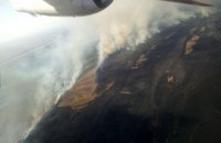 В Одеській області загасили велику пожежу у Вилківському лісництві (оновлено)