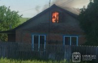 Унаслідок російських обстрілів на Харківщині один чоловік загинув і один – постраждав