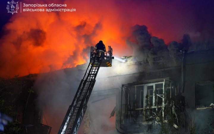 ​Тринадцять мешканців Запорізької області поранені вчорашніми атаками