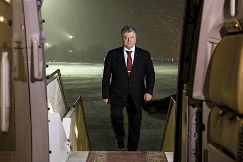 Порошенко направился с официальным визитом в Израиль