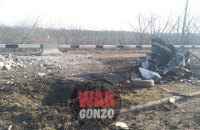 Микроавтобус с гражданскими подорвался на мине в Донецкой области (обновлено)