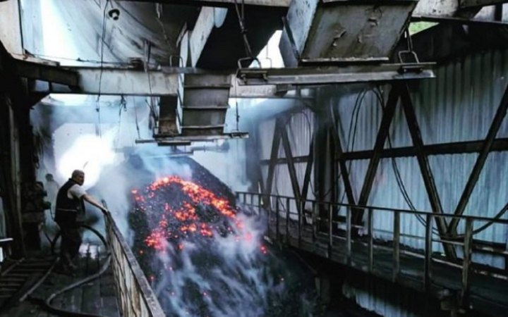 На шахті в Лисичанську сталася пожежа