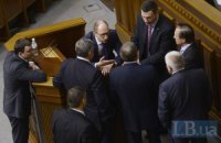 Трибуна Рады будет заблокирована до утра среды