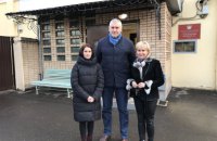 Жена и дочь Сущенко посетили его в российском СИЗО 