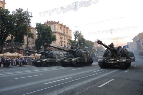 Завтра в Киеве проведут еще одну репетицию парада
