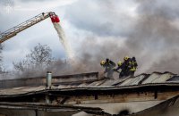 У Тернополі рятувальники ліквідували пожежі, які виникли через вчорашню атаку РФ