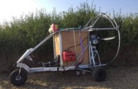 Контрабандист із Закарпаття намагався залетіти до Словаччини на саморобному літальному апараті