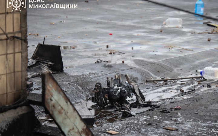 На Миколаївщині російський БпЛА атакував АЗС: постраждали троє людей