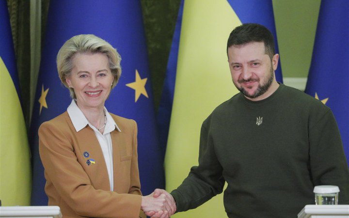 Президентка Єврокомісії завтра, у День Європи приїде до Києва