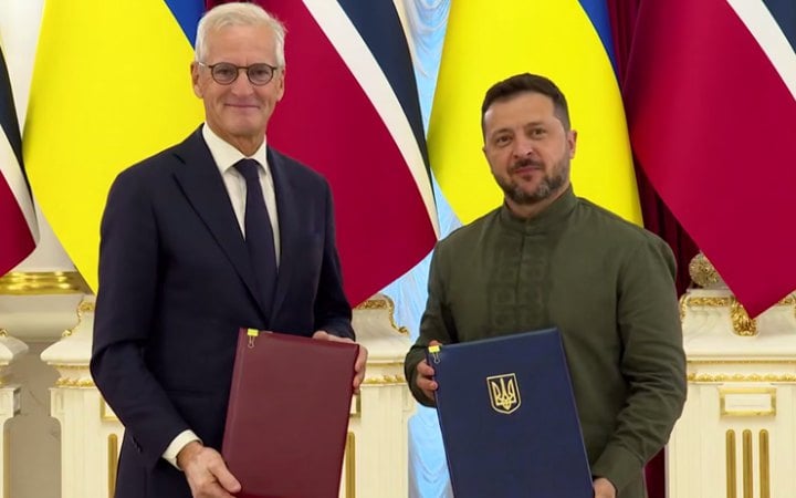 Україна і Норвегія підписали угоду в форматі Drone Deal "Єлизавета", - Зеленський