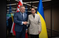 Свириденко і Фіцо обговорили реалізацію інфраструктурних і енергетичних проєктів