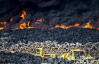 В Испании из-за горящих шин эвакуируют тысячи людей