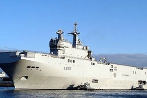У Москві назвали дату передачі Росії першого "​​Містраля"