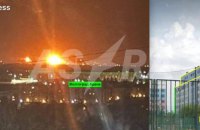 У Росії повідомляють про пожежу на НПЗ «Лукойл» у Волгограді та у порту Темрюка