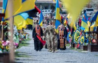 У Львові провели в останню путь трьох героїв, які віддали свої життя за Україну