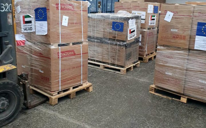 Одещина отримала партію генераторів з ОАЕ