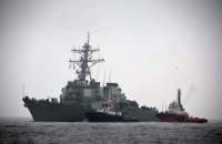 Американский эсминец Ross зашел в Одессу