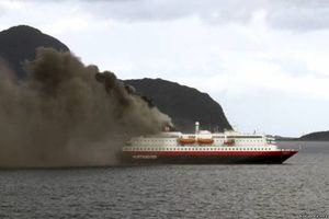 В Германии произошло возгорание на прогулочном судне