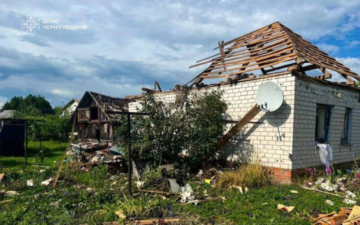 Унаслідок обстрілів Чернігівщини постраждала жінка