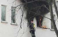В общежитии Киевского университета строительства и архитектуры произошел пожар