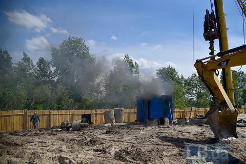 Кличко предложил заморозить строительство возле озер на Осокорках