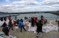 На побережье Одессы после шторма вынесло мину оккупантов