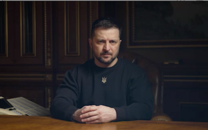 Зеленський звернувся до українців у річницю повномасштабного вторгнення ворога: "Зробимо все, щоб цього року здобути перемогу"