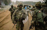 Білоруські військові стріляли на кордоні з Польщею