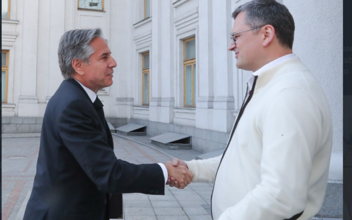 Блінкен не сумнівається у здатності України перемагати на полі бою, - Кулеба