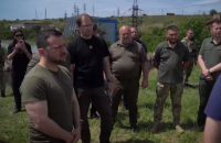 Зеленський відвідав Головну насосну станцію Управління каналів річки Інгулець на Миколаївщині