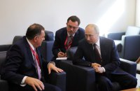 Reuters: лідер боснійських сербів Додік просить у Путіна допомоги після ордеру на арешт