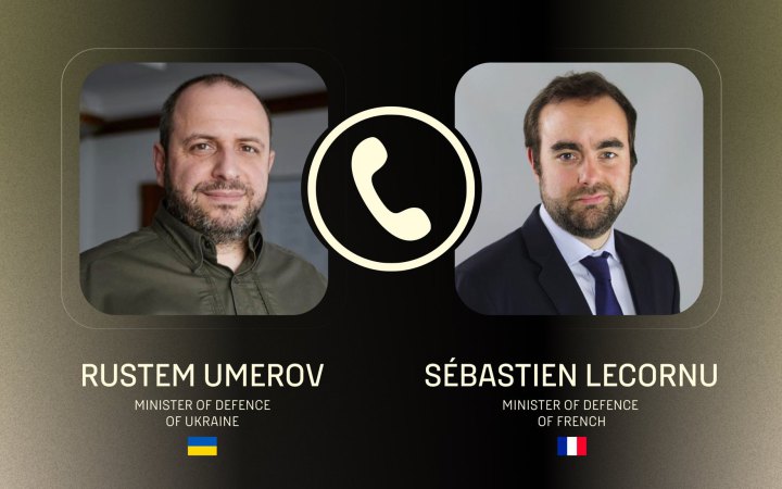 Рустем Умєров обговорив з міністром оборони Франції спільне виробництво зброї в Україні