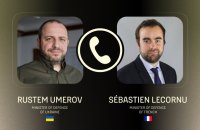 Рустем Умєров обговорив з міністром оборони Франції спільне виробництво зброї в Україні